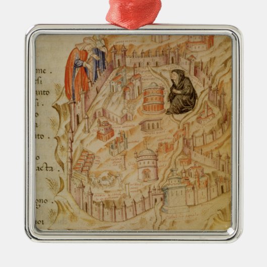 Rom-La Veuve Ornament Aus Metall (Vorne)