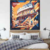 Rom Leinwanddruck (Insitu (Schlafzimmer))