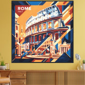 Rom Leinwanddruck (Insitu (Wohnzimmer))