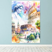 Rom Leinwanddruck (Insitu (Holzboden))