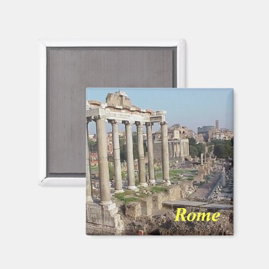Rom-Magnet Magnet (Vorderseite/Rückseite)