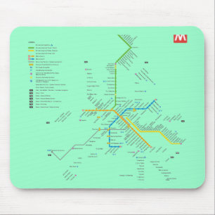 ROM-METRO MOUSEPAD