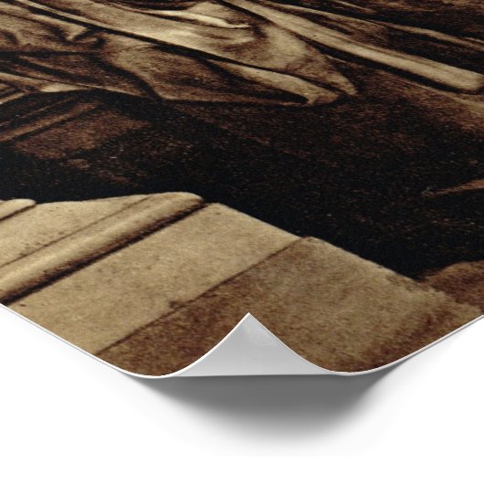 Rom, Michelangelo, Moses Poster (Ecke)