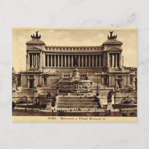 Rom, Monument von Vittorio Emanuelle II Postkarte