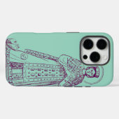 Rom-Mosaik Case-Mate iPhone Hülle (Rückseite (Horizontal))