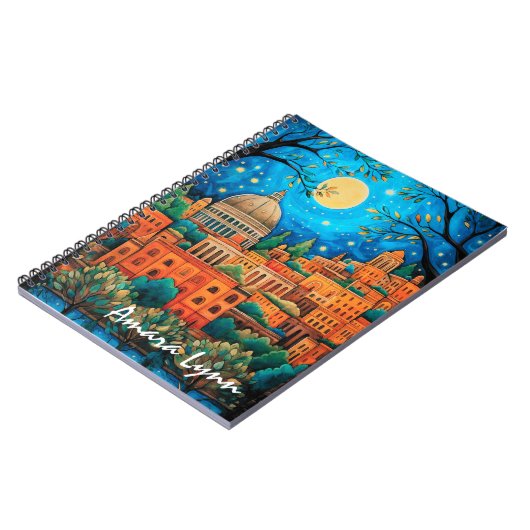 Rom Notizblock (Linke Seite)