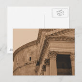 Rom Pantheon Foto Postkarte (Vorne/Hinten)