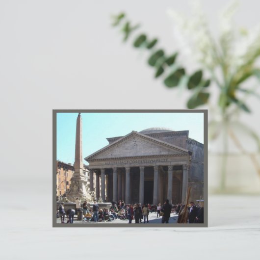 Rom (Pantheon) Postkarte (Stehend Vorderseite)