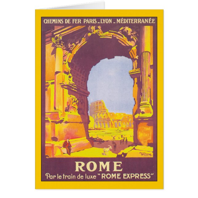 Rom par le train deluxe "Rome Express" (Vorne)