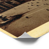 Rom, Petersplatz, Vatikan Poster (Ecke)