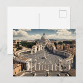 Rom Postcard (Rom 3) Postkarte (Vorne/Hinten)