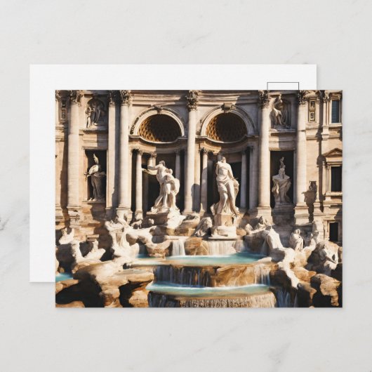 Rom Postcard (Rom 6) Postkarte (Vorne/Hinten)