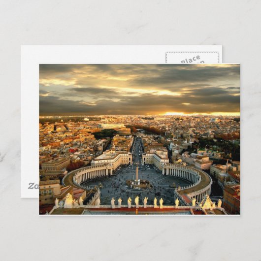 Rom Postkarte (Vorne/Hinten)
