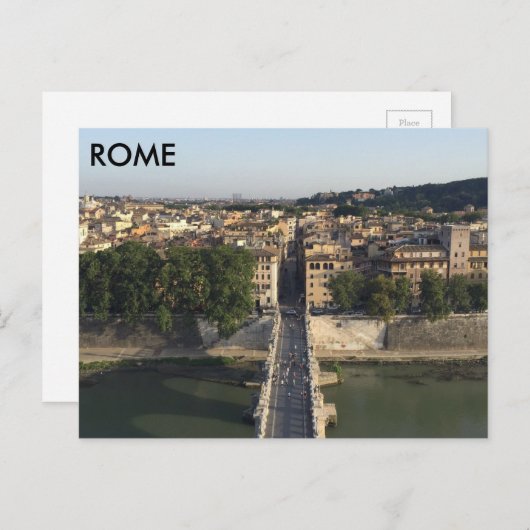 Rom Postkarte (Vorne/Hinten)