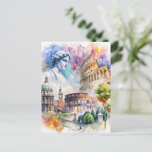 Rom Postkarte (Stehend Vorderseite)