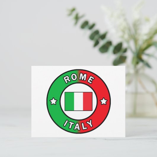 Rom Postkarte (Stehend Vorderseite)