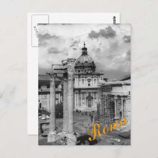 Rom Postkarte (Vorne/Hinten)
