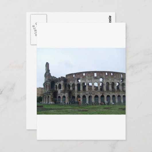 Rom Postkarte (Vorne/Hinten)