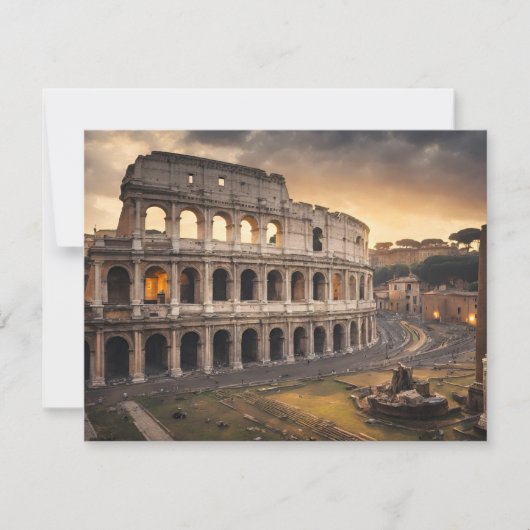 Rom Postkarte (Rom 4) (Vorderseite)
