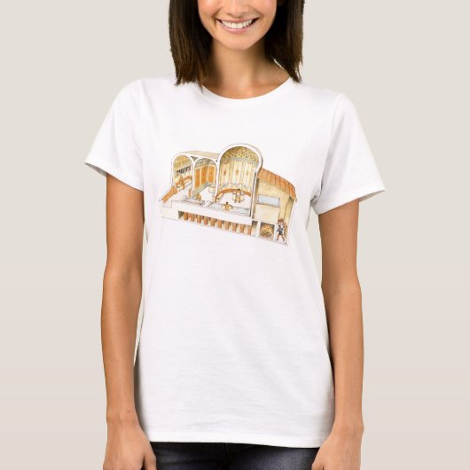 Rom. Private Bäder T-Shirt (Vorderseite)
