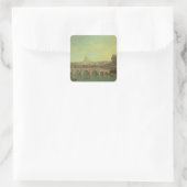 Rom Quadratischer Aufkleber (Tasche)