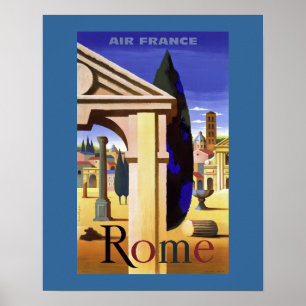 ROM - Reise-Plakat Poster