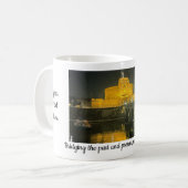 Rom Reise Ponte Sant'Angelo Kaffeetasse (Vorderseite Links)