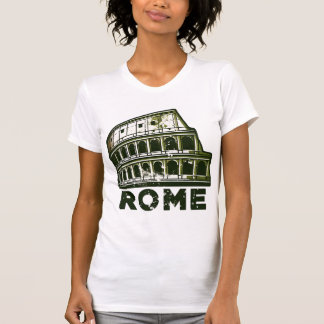 Rom Reisedesign mit Iconic Italian Lan T-Shirt