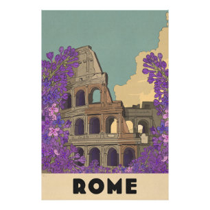 Rom Reisen Vintage Poster