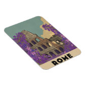 Rom Reisen Vintage Poster Magnet (Rechte Seite)