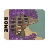 Rom Reisen Vintage Poster Magnet (Horizontal)