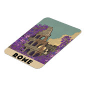 Rom Reisen Vintage Poster Magnet (Linke Seite)