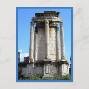Rom (Ruinen des Forums) Postkarte