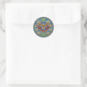 ROM RUNDER AUFKLEBER (Tasche)