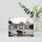 Rom, San Peter Platz Postkarte (Stehend Vorderseite)