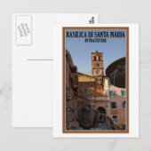 Rom - Santa Maria in Trastevere Postkarte (Vorne/Hinten)
