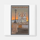 Rom - Spanische Schritte Magnet (Vorne)