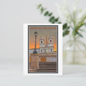 Rom - Spanische Schritte Postkarte (Stehend Vorderseite)