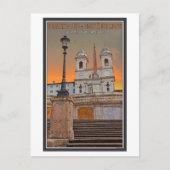 Rom - Spanische Schritte Postkarte (Vorderseite)