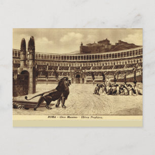 Rom, Spiele im Circus Maximus Postkarte