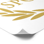 Rom SPQR Rom Senat Siegel Poster (Ecke)