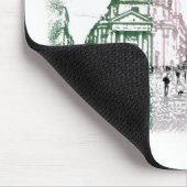 Rom stempelte mousepad (Ecke)