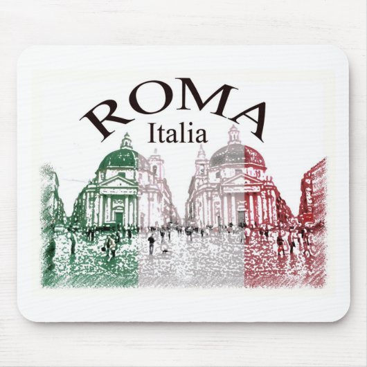 Rom stempelte mousepad (Vorne)