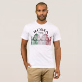 Rom stempelte T-Shirt (Vorne ganz)