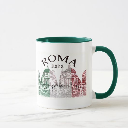 Rom stempelte tasse (Rechts)