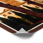 Rom - Tempel Venus und Roma Poster (Ecke)