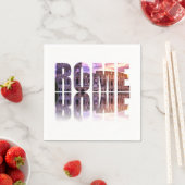Rom-Text-Souvenir-Platz Serviette (Beispiel)