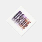Rom-Text-Souvenir-Platz Serviette (Ecke)