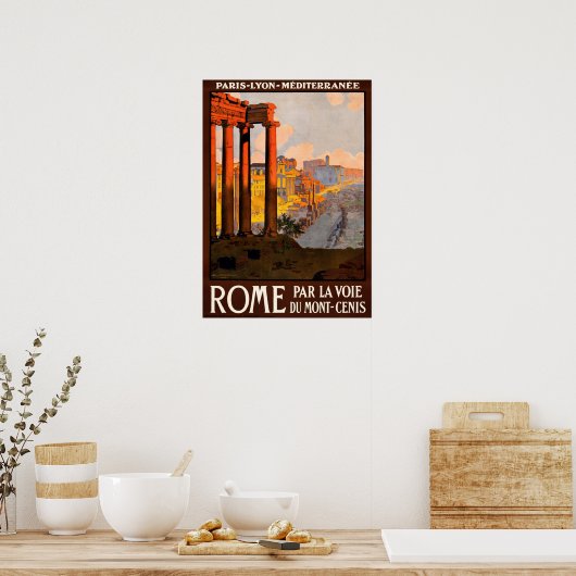 Rom Travel Poster (Küche)