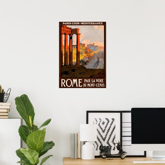 Rom Travel Poster (Heimbüro)